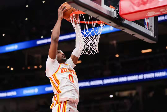 库明加首获老鹰轮换席位 稳定输出成第六人首选