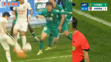 国安三度质疑裁判判罚，VAR视频或定胜负